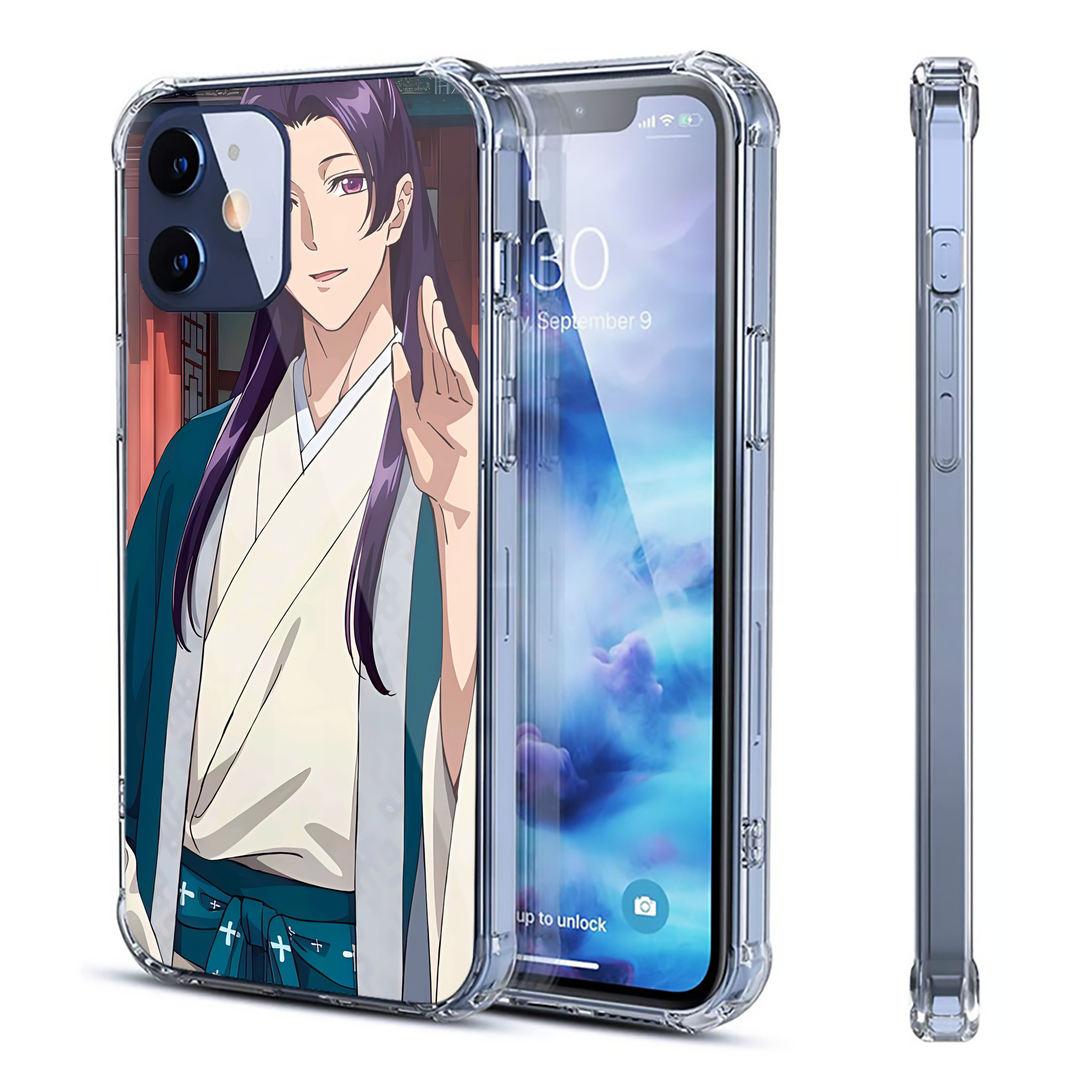 （画像用） 薬屋のひとりごと The Apothecary Diaries 【iPhone 12シリーズ対応】透明スマホケース（クリアソフトケース）
